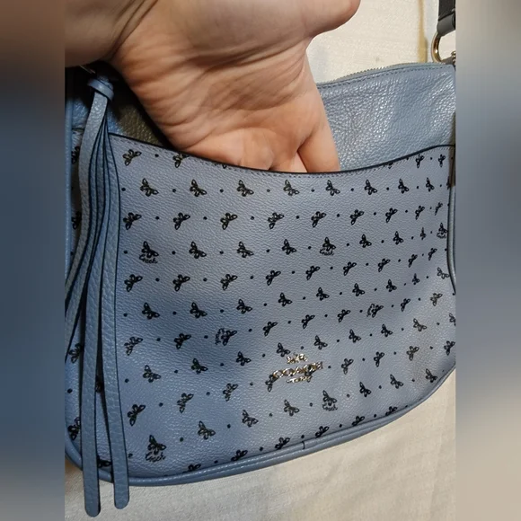 ✨️NWT✨️ Coach Butterfly Chaise Crossbody Bag, Special Edition, Cornflower, 2019 - Picture 10 of 13